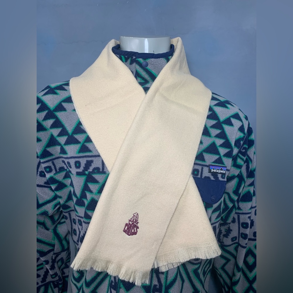 Mark Cross Beige Wool Scarf